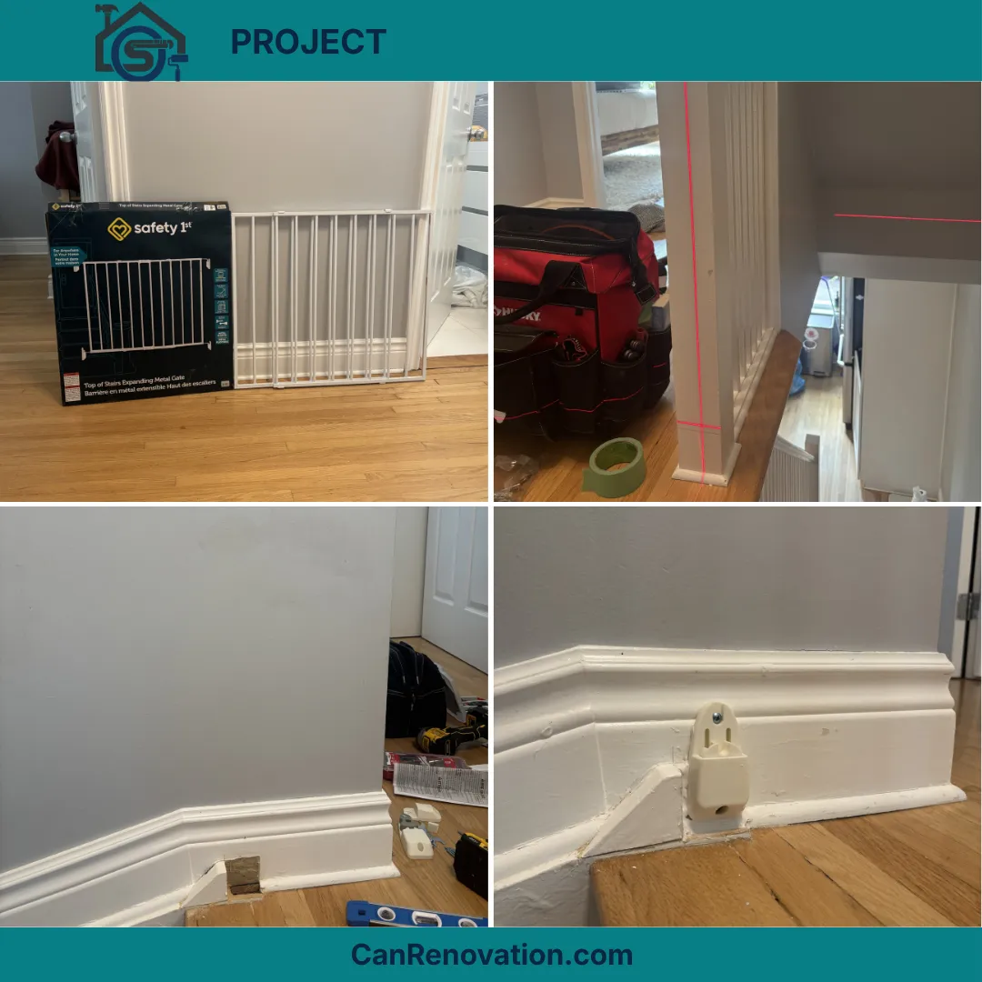 Baby Gate Installation for Stairs – Downtown Toronto